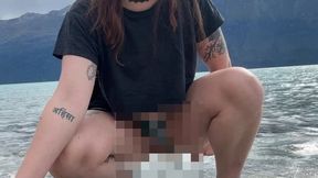 Peeing on the Lake Shore
