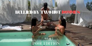 BULLIED BY TWO HOT DOMMES