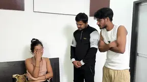 Indian wife shares with friend in hot explicit scene