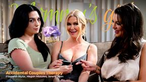 Serene Siren, Elizabeth Skylar, and Megan Mistakes Stumble into Accidental Therapy