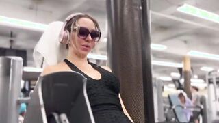my stepfather took me to the gym and made me got nude into outside because I was not training well