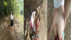 quick fuck in the woods