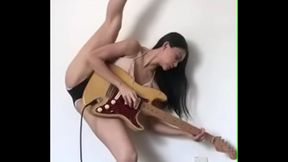 Desi indian guitar playing