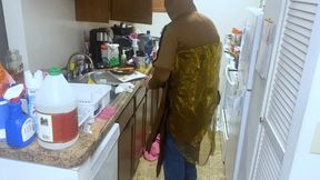 transformation fetish - Transformed to Serve: Cleaning Her Kitchen, femdom, giantess, fantasies  1080 smaller