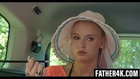 Everything seemed fine until they got stuck in the woods. Luckily, she had the chance to get up close and personal with his husband'_s stepdad.