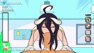 Albedo [Overlord] Full Scenes Creampie Compilation Moaning Orgasm - Hole House Game