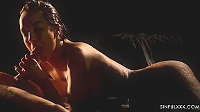 Gives A Great Head And Gets Fucked In The Dark With Francys Belle And Steve Q