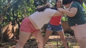 BBW Wrestling Fun.