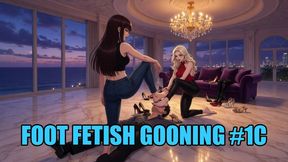 Foot Fetish Gooning #1C: Eternal Surrender to Pampered Soles (Animated, Music)