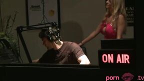 Snatch eaten office blonde with big boobs