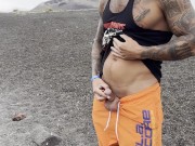 PISS IN PUBLIC💦people Can Discover Me!!