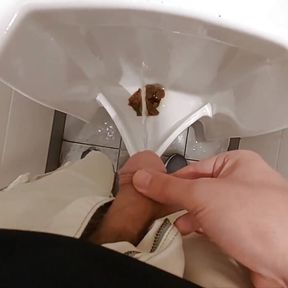 Taking a Piss at a Urinal - the Pissing Collection!