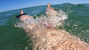 I Cum Just for the Pleasure of Feeling Free, Naked on a Public Beach