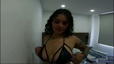 Big Tits Girl Shaking My Ass In Your Bedroom Suite Pussy Amazing In My Black Lingerie Bikini While Showcasing My Bad Bitch Tattoo Body - Jhodez1