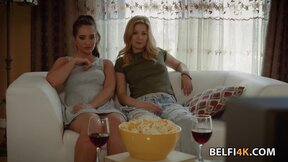 Lesbian Charlotte Stokely eats Gia Paige's super wet beaver