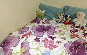 Teen blonde by webcam
