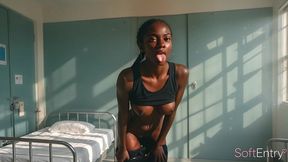 this black cowgirl conquers my passionate cock by jumping on it. [ai]