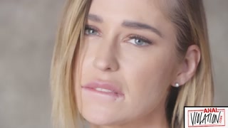 ANALIZED - BLONDE TATTOOED MILF KLEIO VALENTIEN FACIAL AFTER ROUGH ANAL FUCK