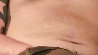Chair Daddy A Hairy, Hung Studs Satisfying Solo