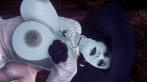 alcina dimitrescu spooning on top - resident evil village