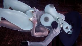 alcina dimitrescu spooning on top - resident evil village