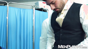 ”Hunky Koki Castillo has his butthole examined & plowed by Viktor Rom”