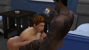 Toddy Williams fucks his husband'_s ex boyfriend Sims 4 Wicked Whims