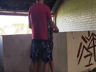 Public pick up creampie upskirt screw