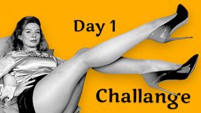 5$ - Worship legs challange  Day #1