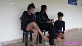 MARIA and SUSAN - Our feet are like candy for you! (HD)