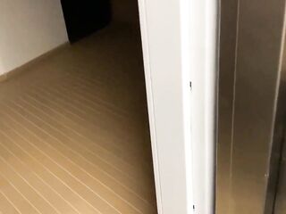 CAUGHT IN PUBLIC: I get indeed turned on by my neighbour in the elevator, we end up having sex and we get caught