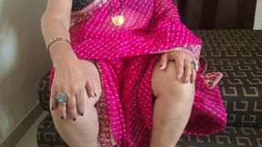 Gulabi Saree MILF Shilpa Selflove