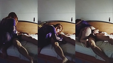 Corrida interna anal a la mama de mi novia