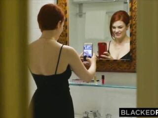 BLACKEDRAW Bree's spouse sets her up with a bull to see 'em bang