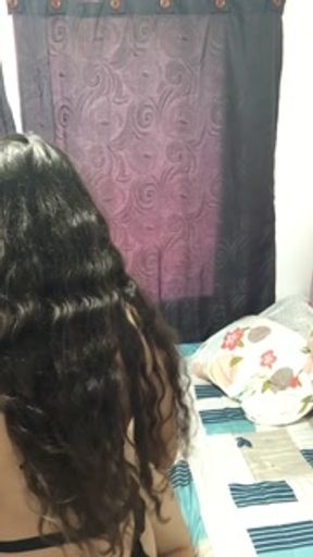 I incite my friend to fuck and ask her to penetrate me with a strap-on