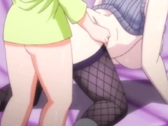 Ahegao Romance Big Boobs Witch and Boy