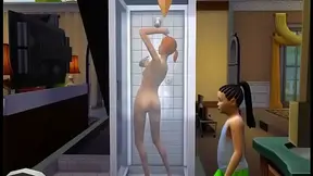 Hentai SIM Shower Seduction Ignites Steaming Hot Encounter