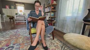 Frumpy Tutor (a Foot Fetish Stocking JOI Role-Play)