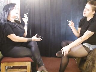 Smoke Break for Abby and Anna