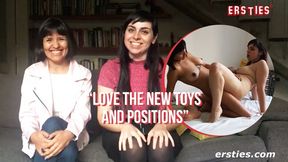 Maria Girl On Girl Dildo Ride Goes Filthy