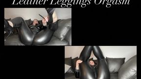 Leather Leggings Orgasm