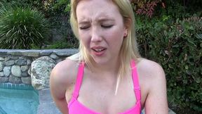 samantha rone deep throat blowjob and facial from mike hunt