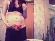 Michelle Lioanvella Russian Shemale Game with Pepper