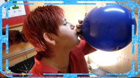Fetish - Blow up balloons just for YOU