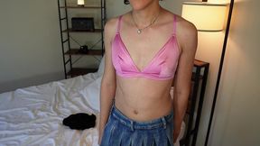 step bro bubblz gets dressed like a girl & fucked after losing game