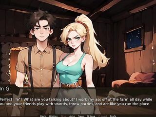 Farmer Kink [ TABOO Comics Game ] Ep.17 The NEW EBONY HOTTY in TOWN love my DONG !