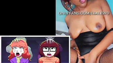 sexyy ebony hottie jerks-off toward @derpixon Hentai CUMS EVERWHERE