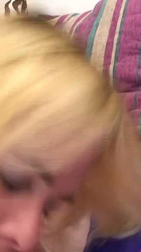 Chubby stepmother controls the function of my cock   Clip 3