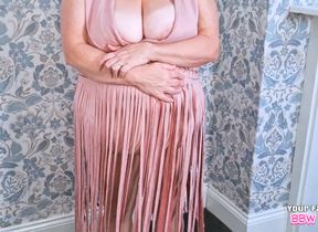 BBW Gran Slut Pantyhose- Watch and CUM - Mature HomeMade Amateur Aunt Bigtits
