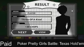 Horny AnimeGirls Play Steamy Poker for Erotic Rewards inTexasHold'em Round 4